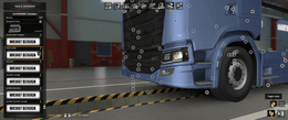 [head lights tuning part] Scania NG Black Xenon Headlights