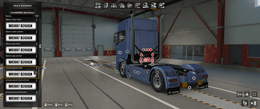 [rear exhaust tuning part]  Scania NG Holland special high pipes