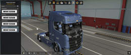 ˇ [nex tuning part] Scania NG side cab CB anthene