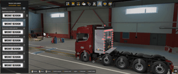 ˇ [tapani tuning part] Scania NG heavy duty Rserie old toolbox with pipes