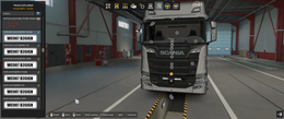 [bull bar tuning part] Scania NG small grill Scania lightbox  
