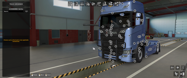 [bull bar tuning part] Scania NG Black Edition hypro  bullbar V3