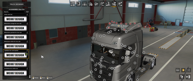 **[addon] Roof spoiler lightbox