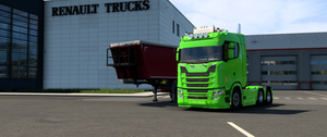 ETS2 Scania NG top Cab lightbox V1