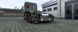 ETS2 Scania NG rear bumper with old lights and toolbox