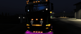 [bull bar tuning part] Scania NG small grill Intercooler lightbox  