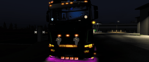 [bull bar tuning part] Scania NG small grill Intercooler lightbox  