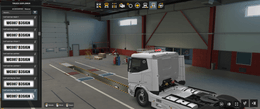 - [beacon tuning part]  DAF XD light bar for roof rack V1