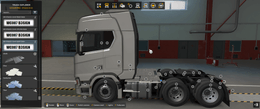 ETS2 Scania NG frame weight extension