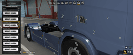 [doorhandle tuning part] Scania NG doorhandles