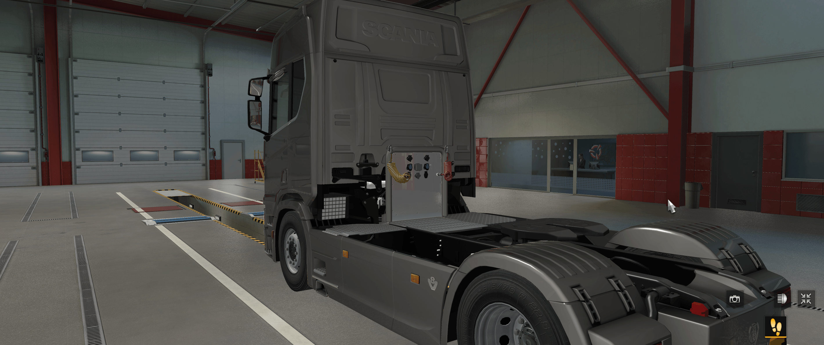 [rear bumper tuning part] Scania NG Dijkstra rear bum