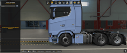 [sideskirts tuning part] Scania NG old style short sides