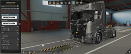 [bull bar tuning part] Scania NG hypro  bullbar open version V3