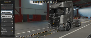 [bull bar tuning part] Scania NG hypro  bullbar open version V3