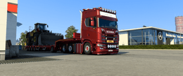[bull bar  tuning part] Scania NG grill lights  
