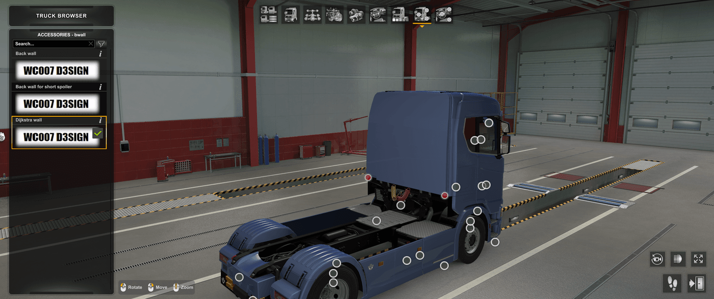 [rear exhaust tuning part] Scania NG Dijkstra pipes