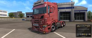 [head lights tuning part]  Scania NG Xenon DRL Headlights 