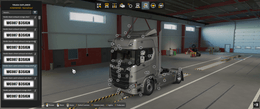 * [rear exhaust tuning part]  Scania NG Nordic exhaust short