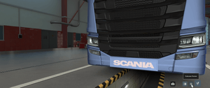 *[libox tuning part] Scania NG front bumper Scania lightbox
