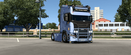 [sun visor tuning part]  Scania NG Moens sunshield