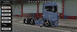 © [right exhaust tuning part] Scania NG Norge sidebars