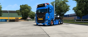 *[boxer tuning part] Scania NG cabin grill lightbox