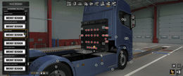 [rear exhaust tuning part] Scania NG toolbox with airbar