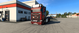 [sun visor tuning part] Scania NG oldskool sunshield