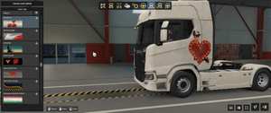 ˇ [han tuning part] Scania NG doors with integrated door handle