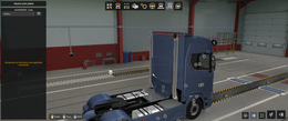,*[bwall tuning part] Scania NG back wall for short spoiler V3