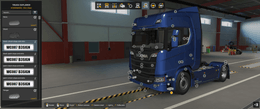 [door steps tuning part] Scania NG custom steps