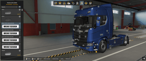 [door steps tuning part] Scania NG custom steps