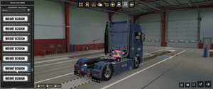  [rear exhaust tuning part]  Scania NG  Ronny Ceusters exhaust normal