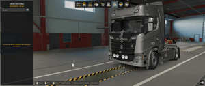[bull bar tuning part] Scania NG 4 grill lights  (DRL)