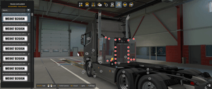 ETS2 Scania NG PG Tech exhausts with long toolbox