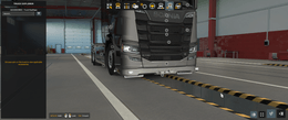 ´ [front mudflaps tuning part] Scania NG next front bumper extension (lipo)