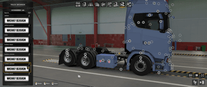 ˇ °°[adb tuning part] Scania NG big side toolbox V1