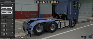 [rear fenders tuning part] Scania NG  special fenders