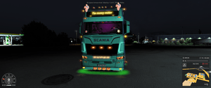 [bull bar tuning part] Scania NG small grill S-U-P-E-R lightbox  