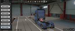 * [rear exhaust tuning part]  Scania NG  Ronny Ceusters exhaust short