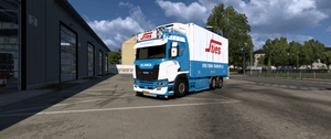 ![Truck mod]! Scania NG  S660 V8 Sties Tandem truck