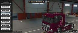 [sunshield tuning part]  DAF XD French sunshiled V1