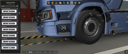 ˇ [ledy tuning part] Scania NG old plate with  slots for steps