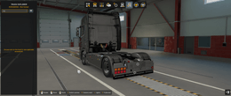 [rear bumper tuning part] Scania NG big holland rear bumper with battery box