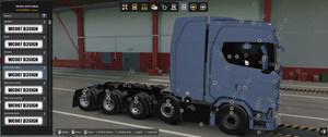 *[hub cover tuning part] Scania NG heavy duty tank covers