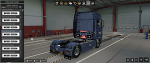  [rear exhaust tuning part]  Scania NG  Christian Soleen airbar