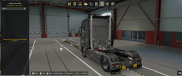 [rear exhaust tuning part]  Scania NG  next exhaust with toolbox 