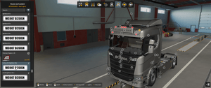 [roof lights tuning part] Scania NG Holland, Nordic style  lightbox  V2