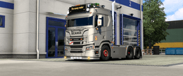 ETS2 Scania NG front window guard V1