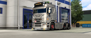 ETS2 Scania NG front window guard V1